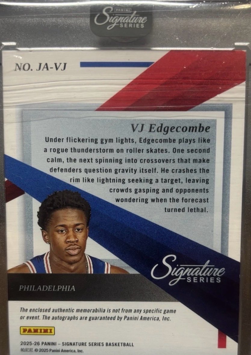 Ravers's tweet photo. Seriously, what is this @PaniniAmerica ??? https://t.co/oEIMQnpZ1a