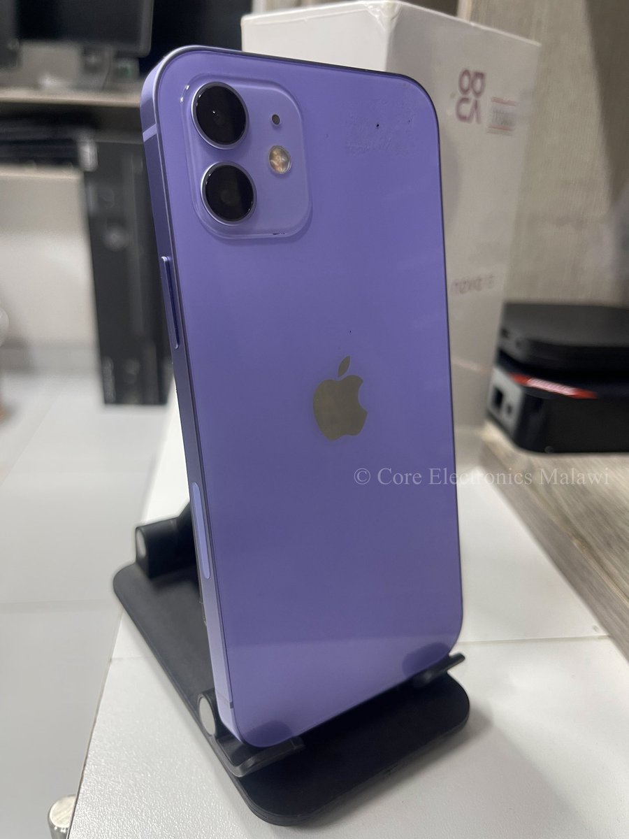 CoreMalawi's tweet photo. Apple iPhone 12 | 4GB RAM | A14 Bionic | 128GB Internal Storage | 6.1” Super Retina XDR OLED, HDR10, Dolby Vision Display | Lightning, USB 2.0 | Dual 12MP Camera | Going at K985,000.00 | Contact: ￼0995 47 01 74
#coreelectronicsmalawi #apple #iphone12 https://t.co/gInBLjZuL2