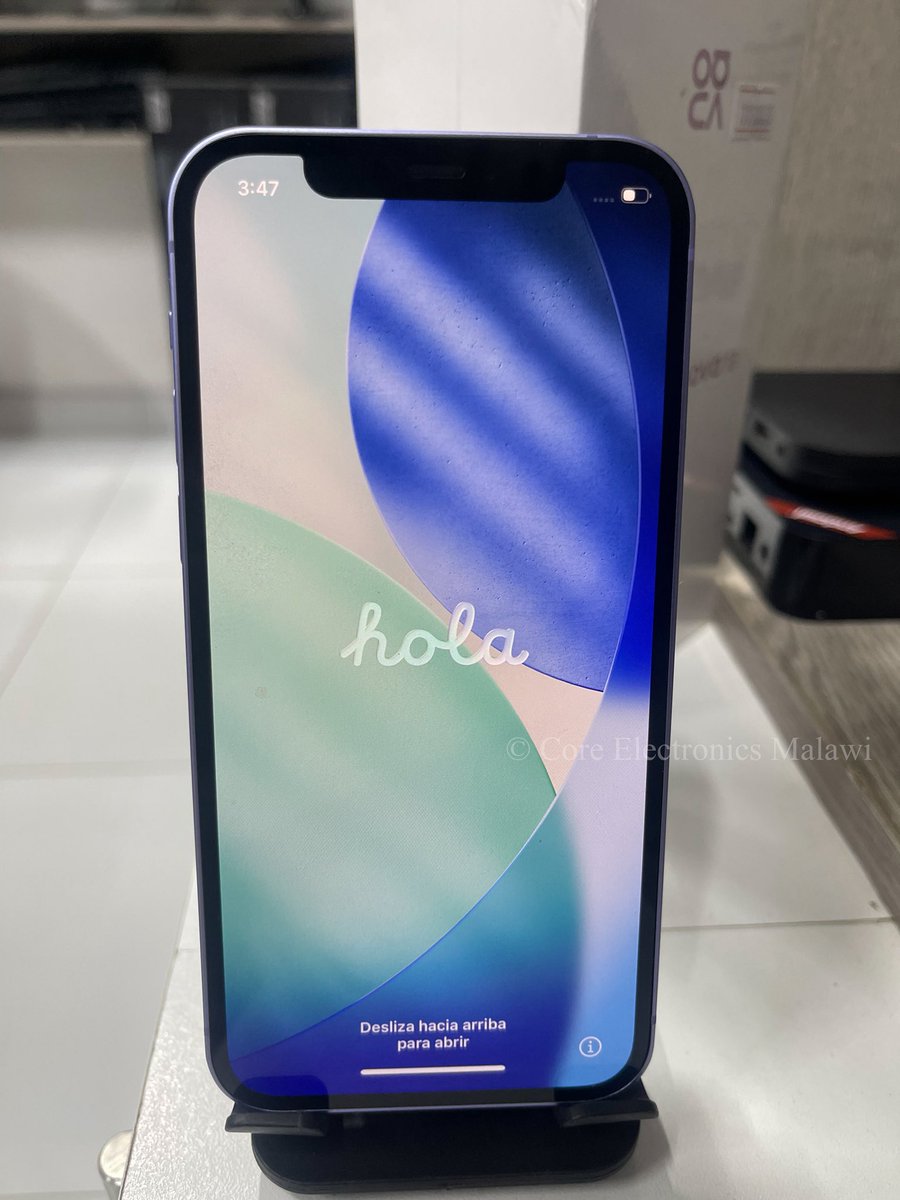 CoreMalawi's tweet photo. Apple iPhone 12 | 4GB RAM | A14 Bionic | 128GB Internal Storage | 6.1” Super Retina XDR OLED, HDR10, Dolby Vision Display | Lightning, USB 2.0 | Dual 12MP Camera | Going at K985,000.00 | Contact: ￼0995 47 01 74
#coreelectronicsmalawi #apple #iphone12 https://t.co/gInBLjZuL2