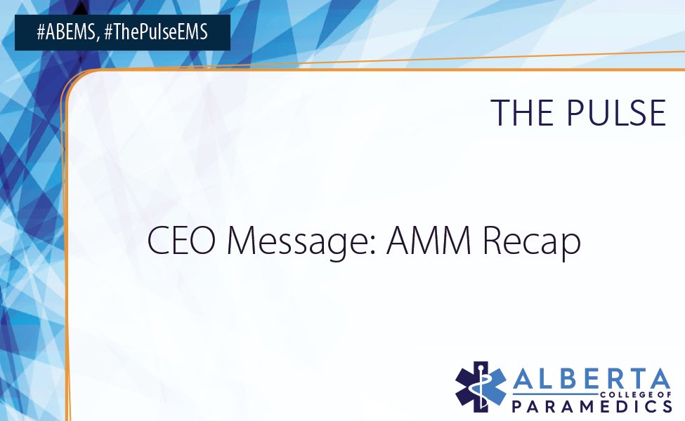 ParamedicAB's tweet photo. The CEO's message is now available via the May 2026 Pulse.  #ABEMS #ThePulseEMS

Read more https://t.co/zAFxYxDzuy https://t.co/8w43ceEfCH