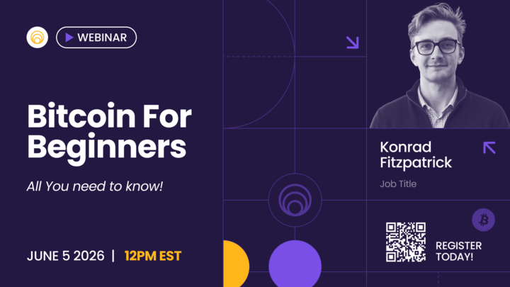 bitcoinwell's tweet photo. Your first wallet is your first act of monetary sovereignty.

Bitcoin for Beginners. June 5 at 12 PM ET.

We walk you through why Bitcoin works as savings, how self-custody actually works, and how to set up the wallet that nobody else can touch.

Free. Bring a notebook.

https://t.co/iDwBgo6AIr