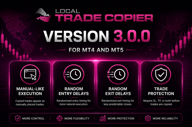 blockchain_wire's tweet photo. Local Trade Copier 3.0.0 Introduces Manual-Like Trade Execution and Advanced Trade Randomization for MT4 &amp; MT5 
https://t.co/IcTGeH8zUO https://t.co/xqknZ9cIYb