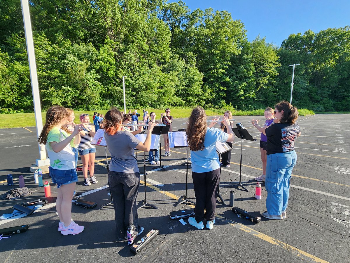 AvonBand's tweet photo. We kicked off the 2026 Mighty Eagle Marching Band season last night! It was great to see our new members joining us, and we're excited for the year ahead. The first of many fight songs was played tonight! Here's to an amazing season! https://t.co/32P2WHS4eI