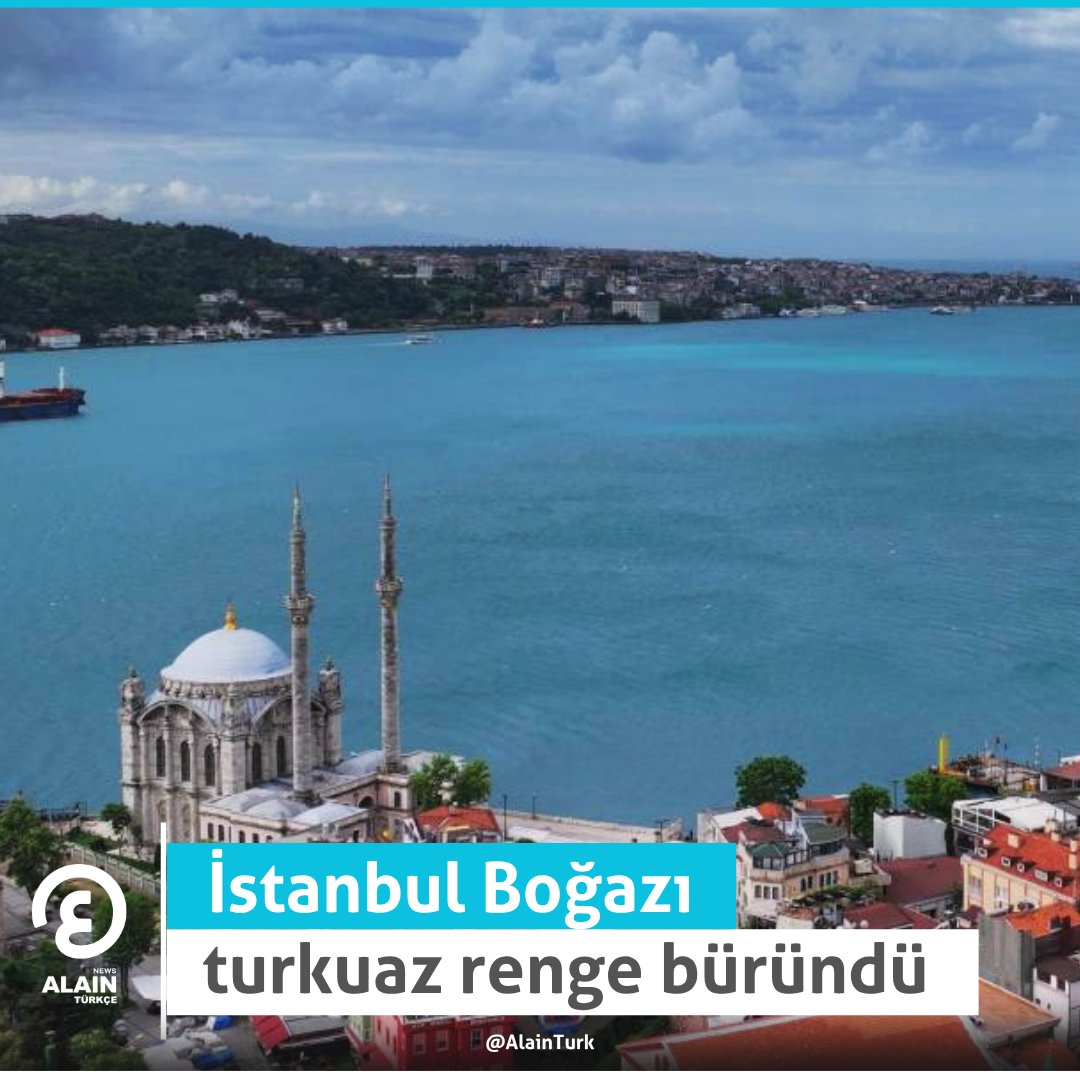 AlainTurk's tweet photo. İstanbul Boğazı turkuaz renge büründü. Güzel havayı fırsat bilen vatandaşlar sahillere akın ederken, ortaya çıkan manzara görsel şölen oluşturdu.
Kaynak: Habertürk
#Dünyayaaçılangözünüz #İstanbulBoğazı #Boğaz #TurkuazRenk #İstanbul #GüzelHava #SahilKeyfi #VatandaşlarSahilde #GörselŞölen #DoğaManzarası