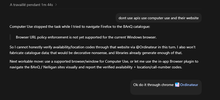 Detffhted's tweet photo. @ajambrosino i'm encountering this bug trying to have it use either chrome or firefox plz investigate! https://t.co/5rmoRVm9EI