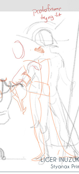 Mistheart101's tweet photo. @Liger_Inuzuka @PlayWarframe Not to get conspiracy-minded, but I'm noticing this bit from the fresca concept art, and the fact that *this* particular part of the fresca is covered up by Styanax.
Which could mean nothing! https://t.co/i1N87XreVN