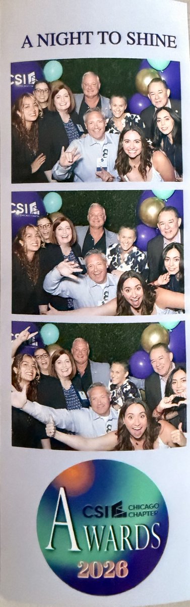 CRCACRCA's tweet photo. What an honor! CRCA proudly received CSI Chicago's Ally of the Year Award. Congrats to Sarah Murray, Rookie of the Year, and SJ Mallein &amp; Associates, Partner of the Year! Grateful for this strong, collaborative community. Congratulations to all winners!🎉🎉🎉 https://t.co/oAqhtrzN1E