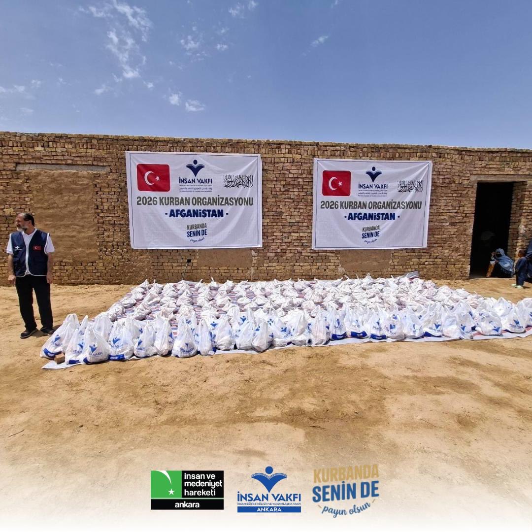 imhankara's tweet photo. İnsan Vakfı 2026 Kurban Organizasyonu kapsamında Afganistan’da bulunan kardeşlerimiz bağışlanan kurbanların kesimini gerçekleştirip ihtiyaç sahiplerine dağıtarak onların hayır dualarını aldılar
Ümmetin kardeşliğine dayanışmasına vesile olan tüm destekçilerimizden Allah razı olsun https://t.co/BJuC8yhr0e