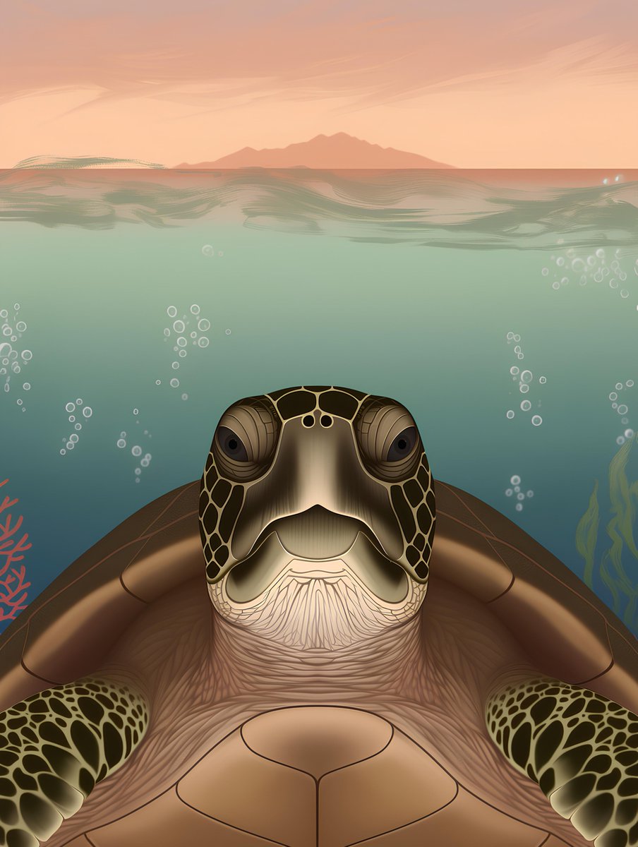 soulsofgaia's tweet photo. Marine Pollution:

Green sea turtles are facing severe health risks and life threats from plastic debris, abandoned fishing gear, and chemical contaminants.