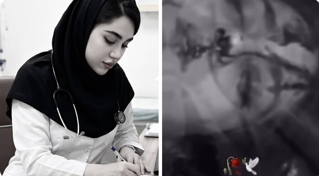 arashhlashkari's tweet photo. With my people in #Iran, these days…

Baharan Taherkhani was only 23 years old when she was killed by regime gunfire in January.

A young life.
A stolen future.
We remember her.

This must not be ignored.

بهاران طاهرخانی فقط ۲۳ سالش بود که در ��ی‌ماه با گلوله رژیم جاویدنام شد.

یک زندگی جوان.
آینده‌ای که از بین رفت.

یادش جاودان.
این وضعیت نباید نادیده گرفته شود.
#AllEyesOnIran