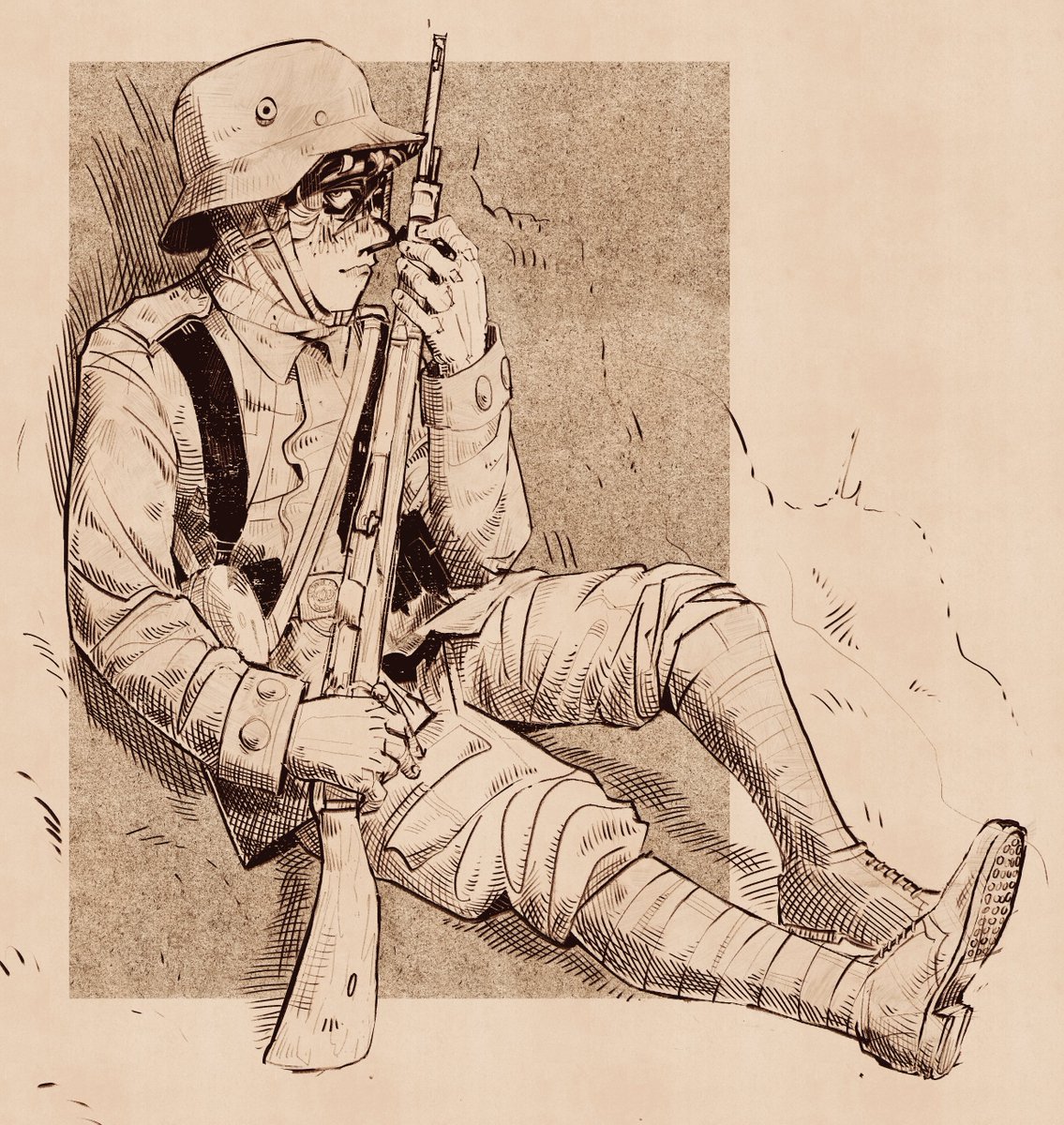 geistghoul's tweet photo. sentry

#oc #ww1oc #ww1 https://t.co/uvpqmY3NmJ