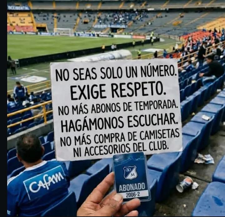 F777Davidf's tweet photo. @MillosFCoficial VENDAN INEPTOS!!! 
#FueraSerpaYCamacho
#GatoInepto https://t.co/KutKzgx7Da