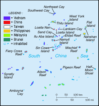 StateofMind_02's tweet photo. Could the next major conflict begin over a few tiny islands in the South China Sea?

The Spratly Islands are tiny islands and reefs in the South China Sea claimed by multiple countries.

Why do they matter? 
They sit near major shipping routes and may contain valuable fishing grounds, oil, and natural gas.

Despite their small size, they are at the center of one of the world's most important territorial disputes.