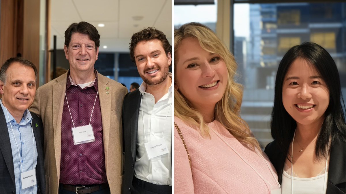 OsgoodeNews's tweet photo. Fifty years. One JD/MBA community.

Alumni, faculty and partners gathered at TD Terrace to mark 50 years of JD/MBA graduates and launch the Hennick JD/MBA program with @SchulichSchool.

Thank you to everyone who joined us to mark this milestone.

https://t.co/d3xFHKzUEe https://t.co/RAVc9RkEjI