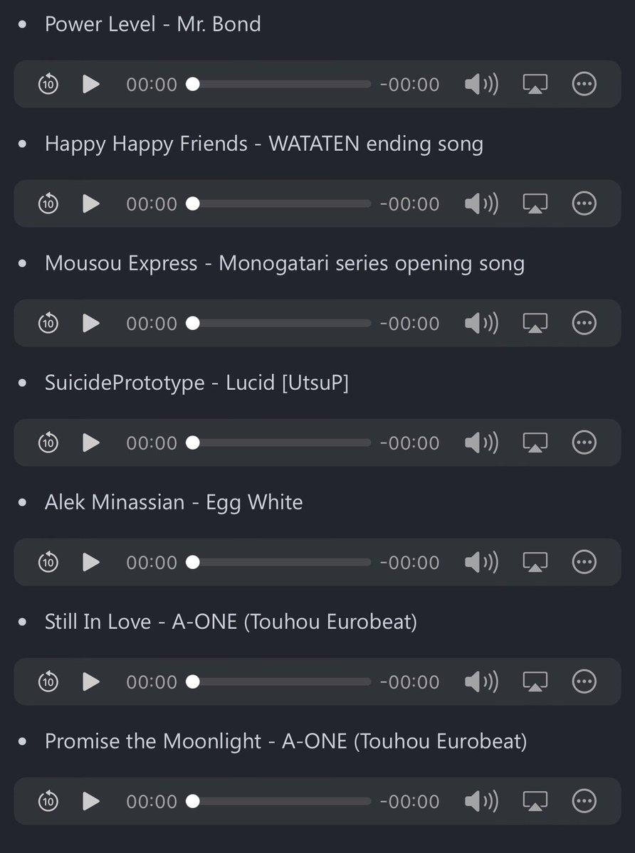 failgoogle5g's tweet photo. @Wondrbelt These are the song he played in the live stream https://t.co/Sm0xywUp59