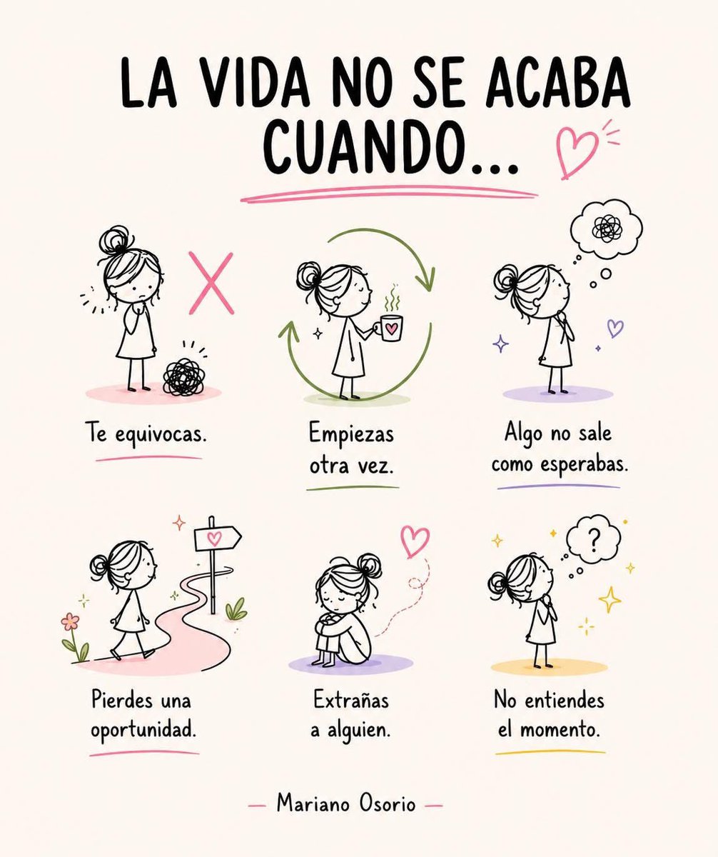 marianoosorio1's tweet photo. Recuerda, la vida no se acaba cuando…

Si tienes otro motivo, compártelo 

#PiensaPositivo https://t.co/AP1j6GzYzz