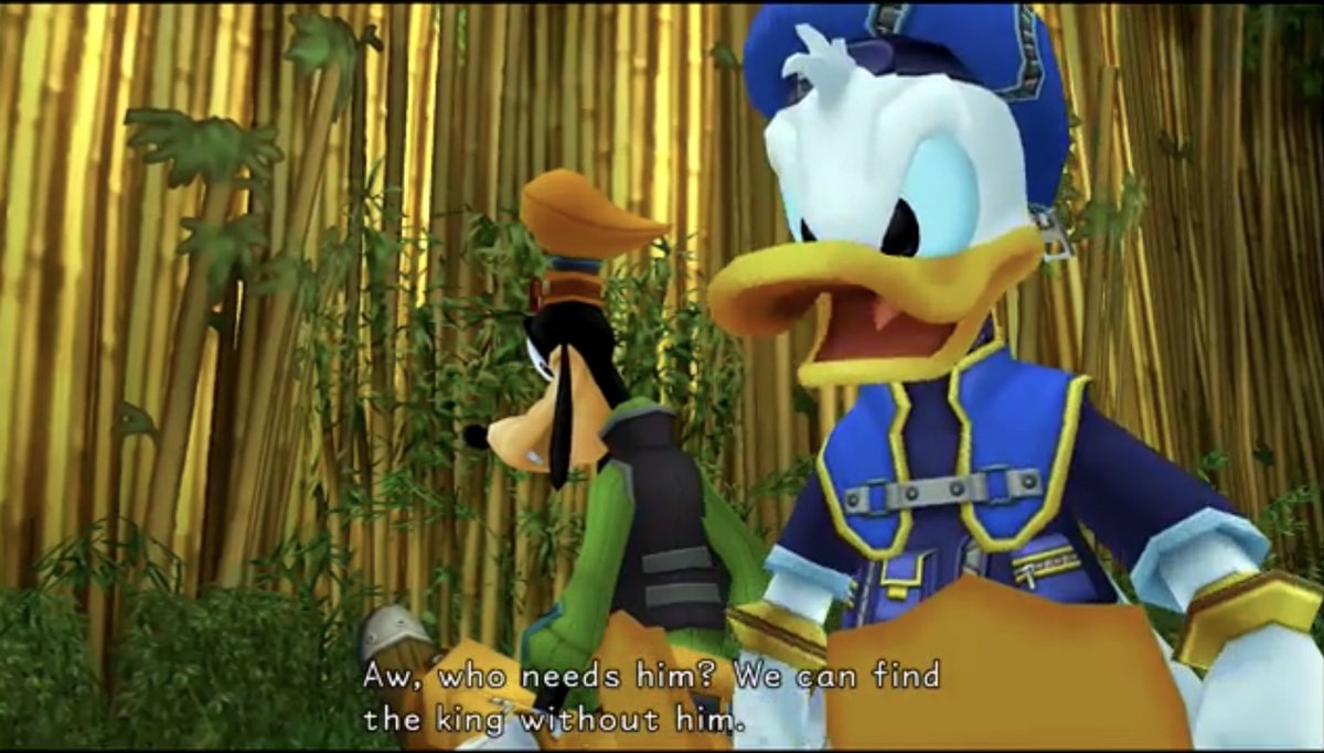 PsychoCryHarder's tweet photo. Donald was really just beefing kids in kingdom hearts 1 huh. https://t.co/lxsW9BlfFX