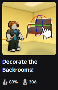 DevByHappy's tweet photo. 300 CCU on my new #backrooms #roblox game! Thank you everyone for playing! 📈

#RobloxDev https://t.co/XctxVHcIVe