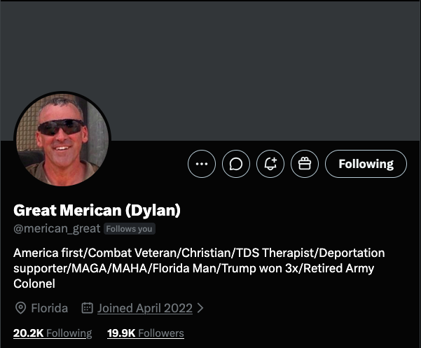 JayJosephVet's tweet photo. Join these 4 United States Veterans in assisting them as they build a foundation

@merican_great US Army Vet

@don_ukens US Navy Vet

@bryanhdaniels USMC Vet

@talamade4 USAF Vet

Do you have a spot for them and meet some great new friends? https://t.co/gUlDaoHmlh