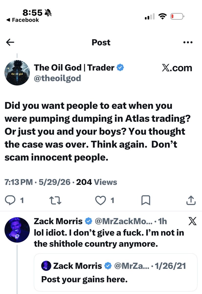 nerdal007's tweet photo. @Guruleaks1 @MrZackMorris He doesn’t care. https://t.co/Vz44Omfzu1