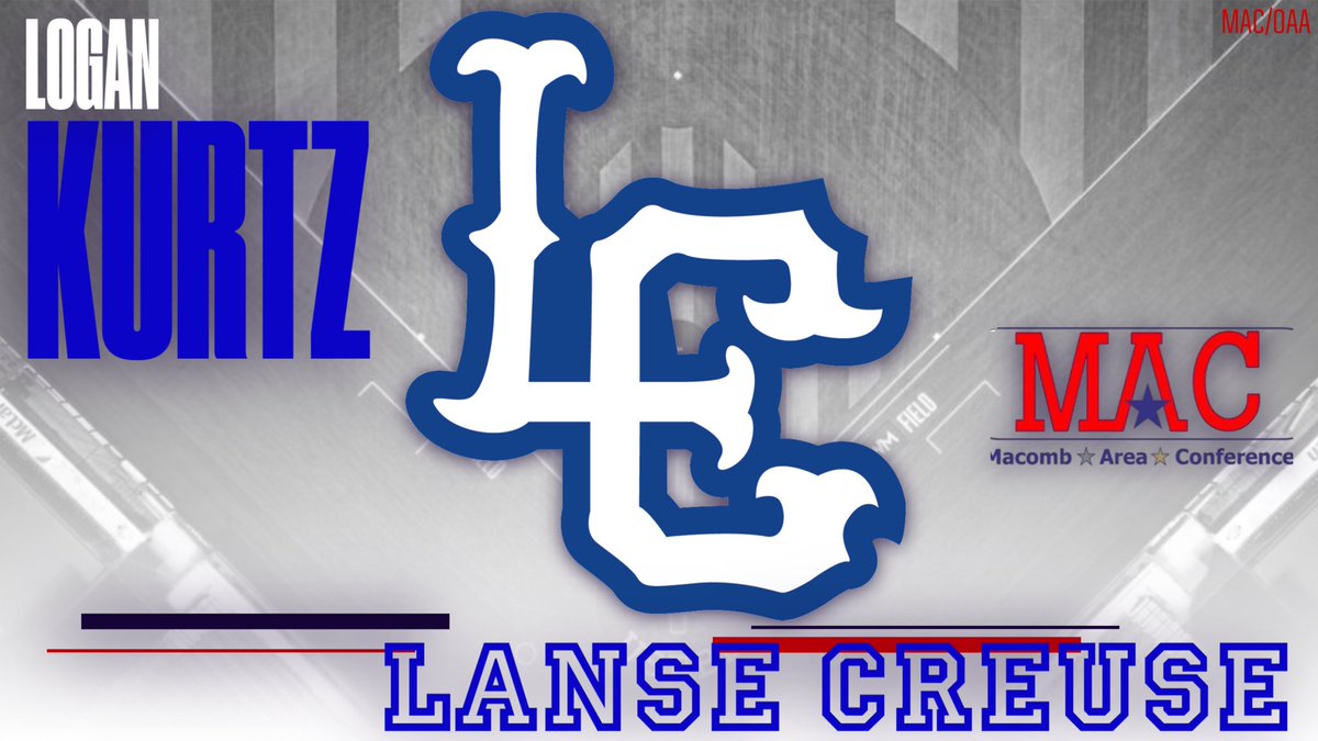 MAC_OAA_ASG's tweet photo. Representing L’anse Creuse High School and the MAC will be @logankurtz23. Congrats and good luck in the MAC/OAA All-Star game at UWM field on June 16th. https://t.co/5rL7RBYGER