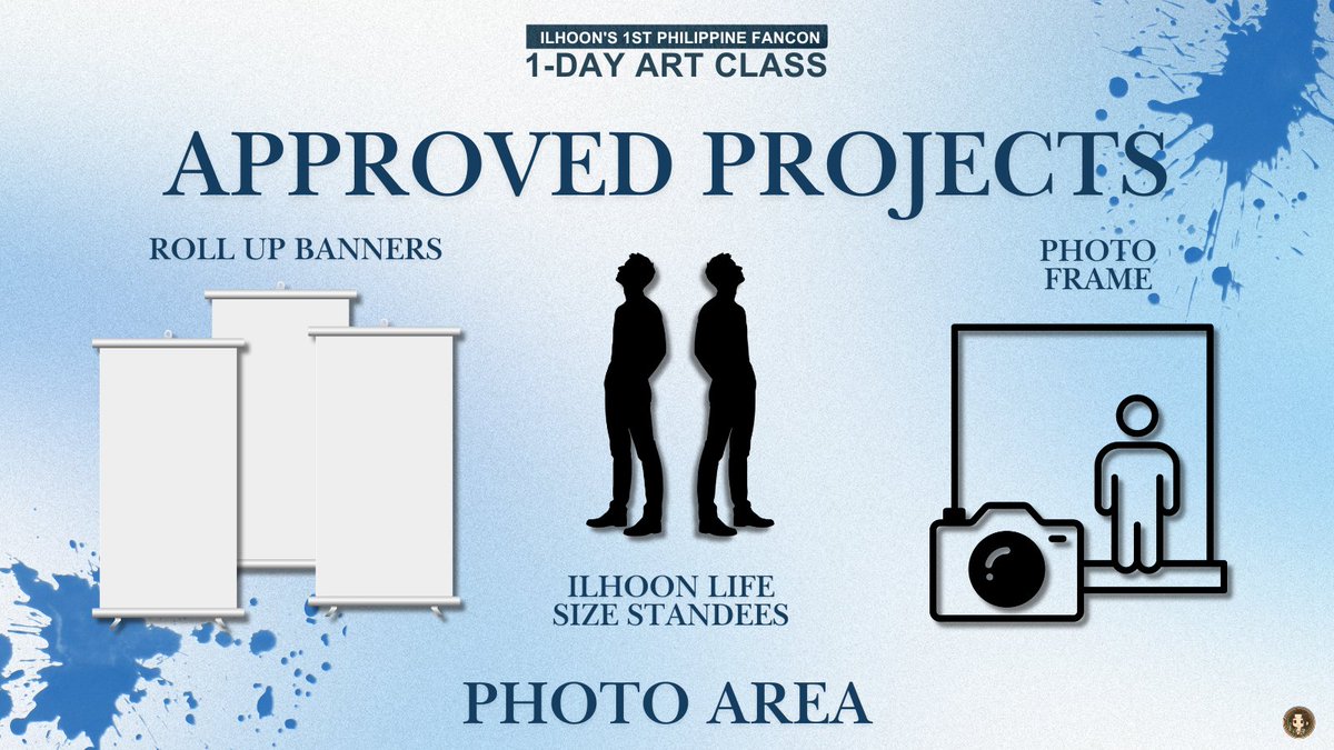 ilhoonday_1004's tweet photo. We’re happy to announce that all proposed fan projects have been approved! 🎉

Your support means a lot and helps us create a memorable experience for both PH Loonees and Ilhoon 💙

👀 Surprise Event details will be unlocked once the fundraising target is achieved.

*Kindly note that project execution will still depend on the total funds raised and overall budget availability.

#ILHOON
#ILHOON_in_Manila 
#1DayArtClassWithILHOON