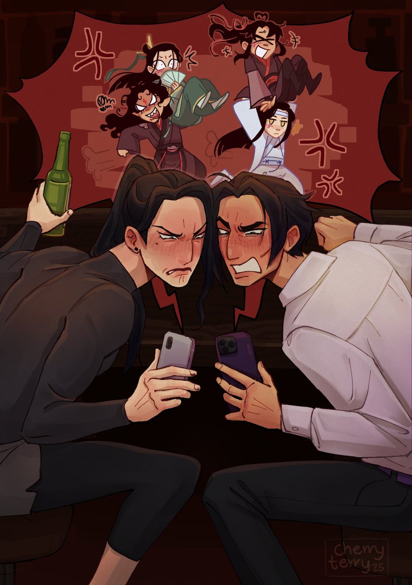 luo binghe's left boobie tweet media