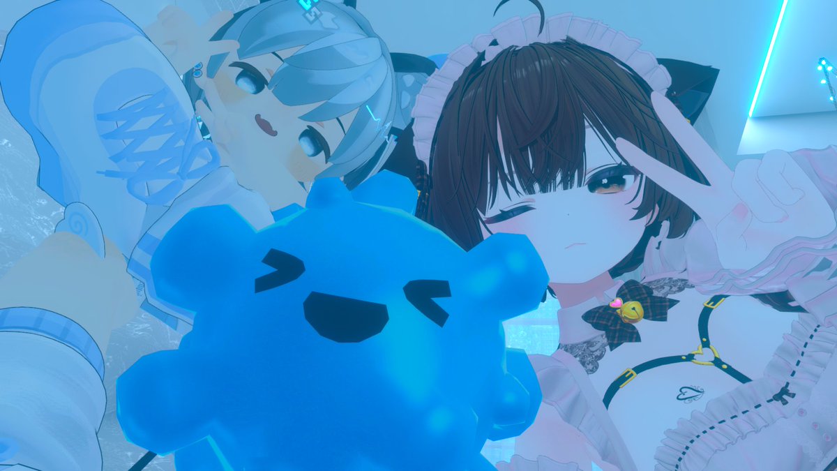 flow_F7's tweet photo. 元気いっぱい！
#VRChat https://t.co/9BGhS40ei8