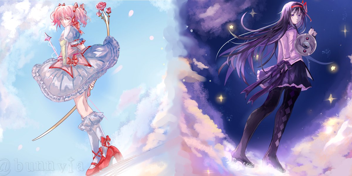 bunnvia's tweet photo. #madohomu hi https://t.co/Qa1ds1wSFp