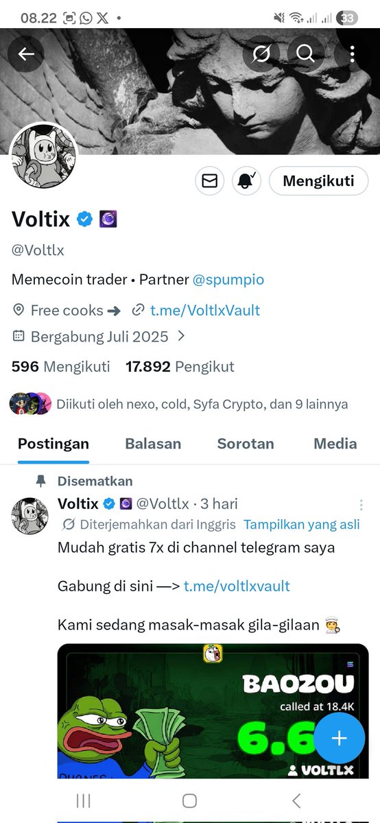 Henisgrooth's tweet photo. @nexocooker @coldtrz @Voltlx 3vydGSTPZN7unCz9aVs1xiPFm7dVUAEQJqCfW7kqCEXj https://t.co/bH8TevY1Ic
