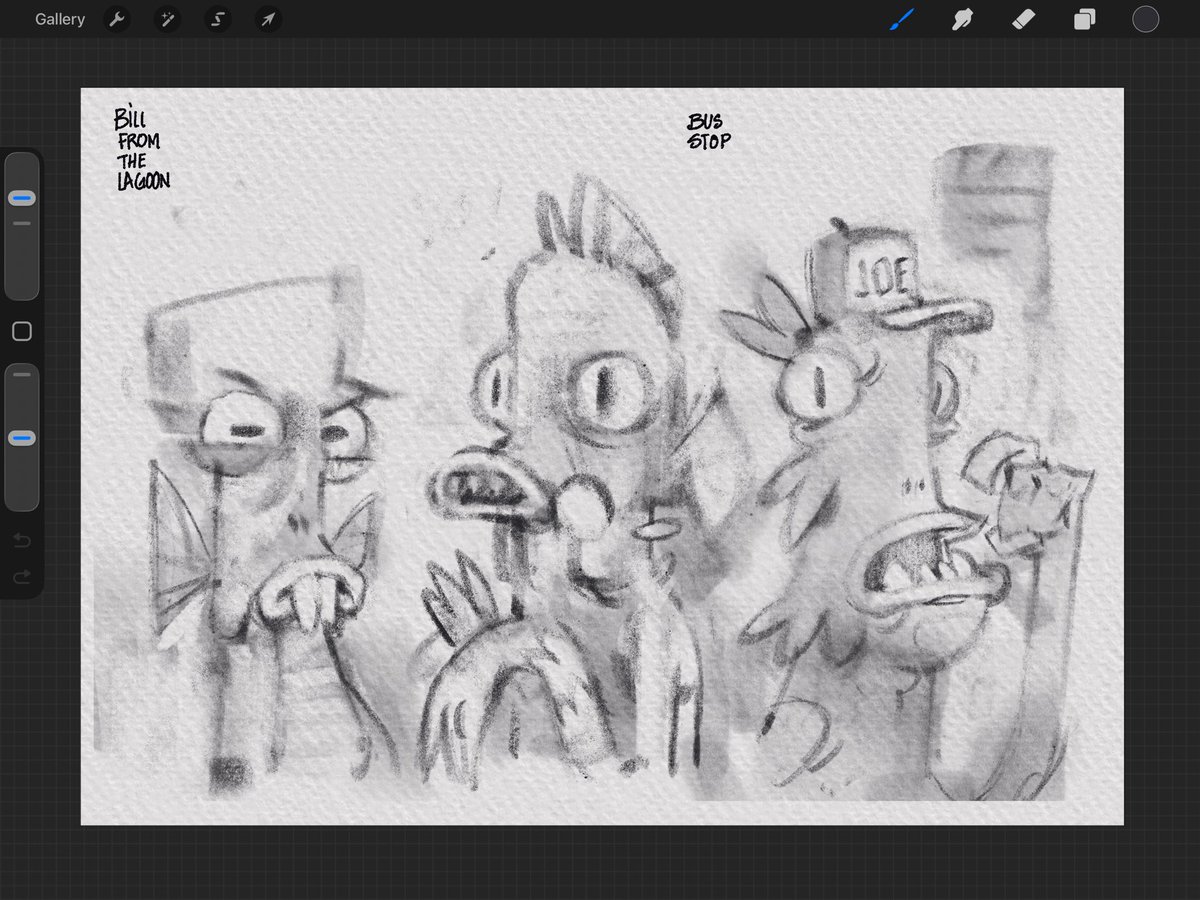 frankentoon's tweet photo. Loose unwind sketches 

#Procreate https://t.co/5oxoo2ptyr
