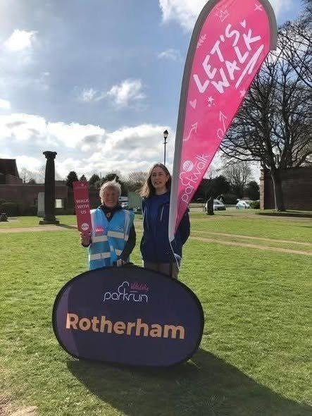 Stag_RosePPG's tweet photo. #Saturday Rotherham @parkrunUK 

9am START - check in by 8.30am!!

#FREE fun, friendly weekly 5k community event. Walk, jog, run, volunteer, spectate – it's up to YOU
🏃🏽‍♂️🏃🏽‍♀️🚶‍♀️🚶🏽‍♂️🧍🏽🧍🏽‍♀️

Full details https://t.co/CjNSLWToXP
#parkrun #communityevent #volunteer #spectate #run https://t.co/J9rEbuhItR