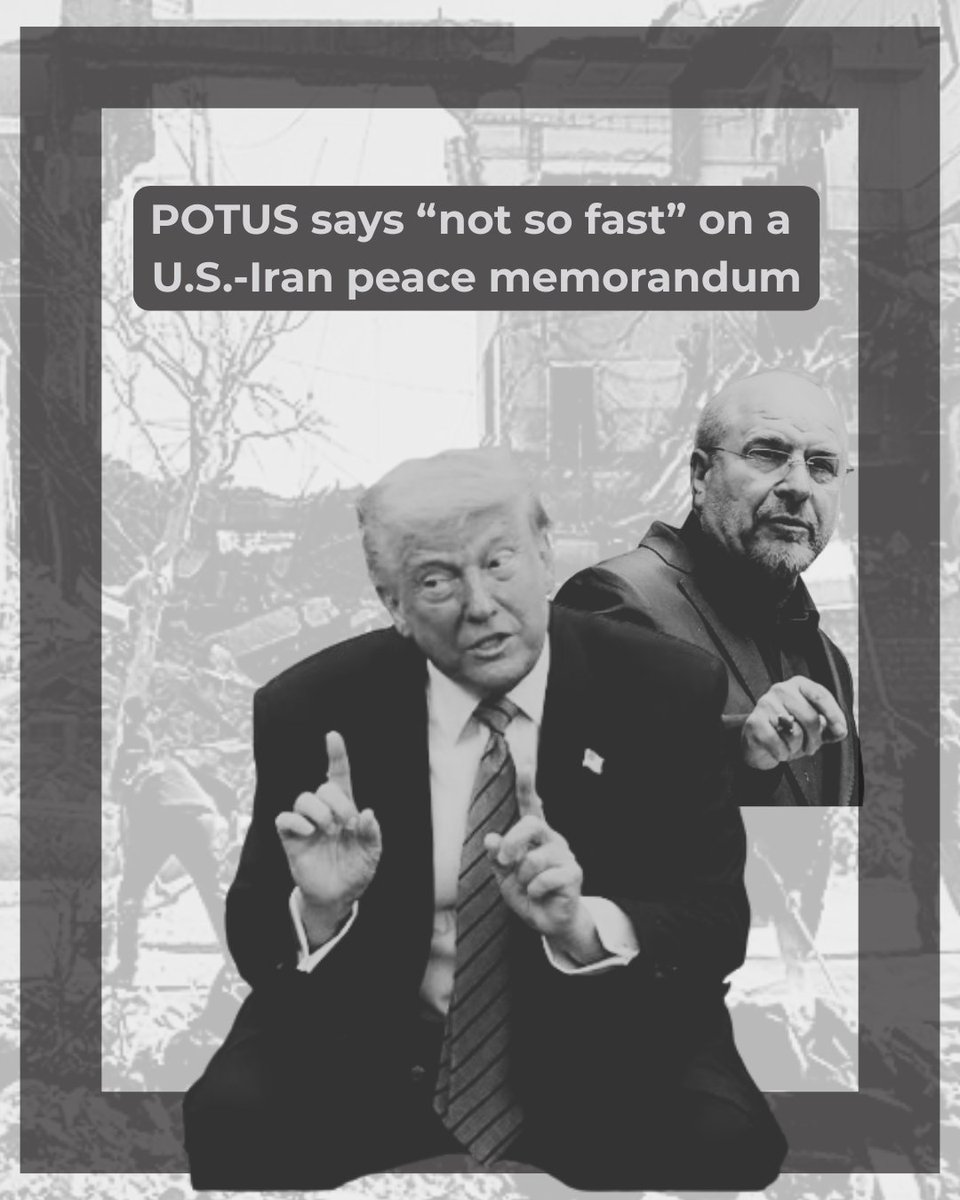 MikeBosack's tweet photo. POTUS rejected the peace memorandum that had been drafted by U.S. &amp; Iranian negotiators. Why, and what comes next?

BLUF: The "ad ref" agreement between the two sides' negotiators addressed the primary interests at play, but it did not align with POTUS's desired sequencing and... https://t.co/QFhVGypEfr