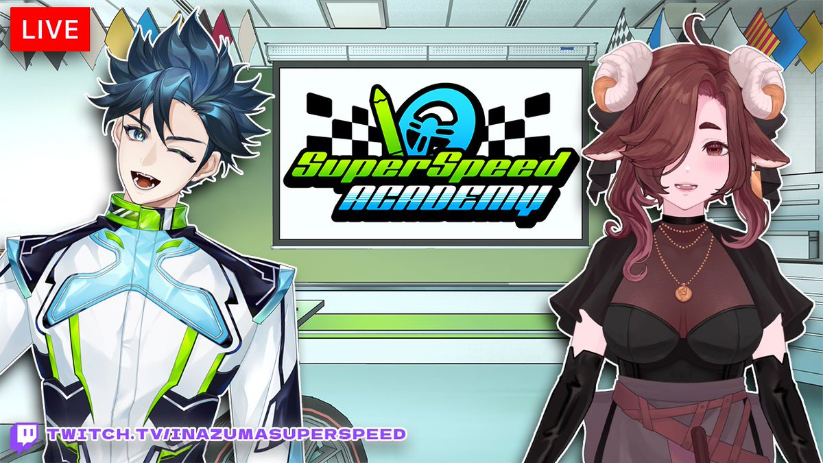 InaSuperSpeed's tweet photo. 🔴 WE ARE LIVE 🔴

SuperSpeed Academy with @roadkillrose 

⚡️ https://t.co/ObMqN06KCo https://t.co/aaLRoh9FW5