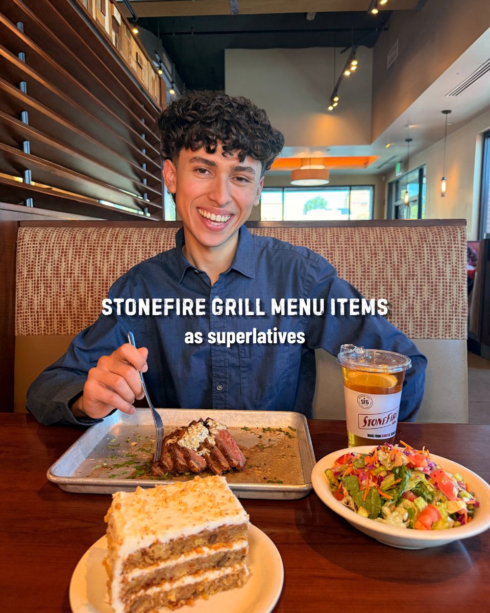 stonefiregrill's tweet photo. Stonefire Grill's Class of 2026 yearbook just dropped 🔥👀🎓 https://t.co/VgtIeULuSv