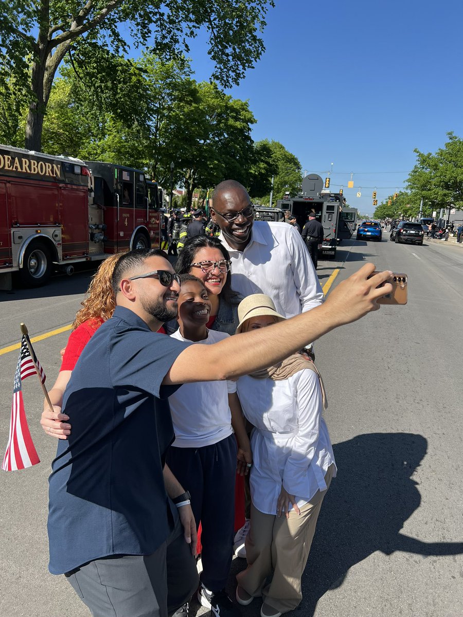 LtGovGilchrist's tweet photo. It was a busy week here in Michigan — and the best kind of busy. From Dearborn’s 100th Memorial Day observance to celebrating Cass Tech graduates and wrapping up at Mackinac Policy Conference, this week was a reminder that Michigan’s greatest strength is its people. https://t.co/vBH42eXQvB