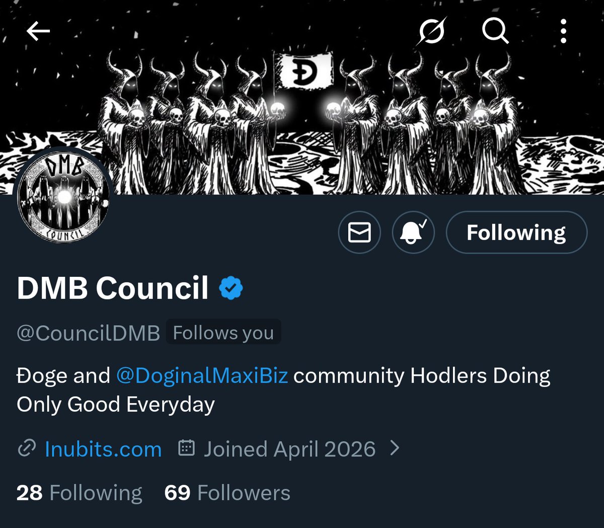 CouncilDMB's tweet photo. Is this the right amount of followers? 

Asking for a Doge friend 👀 https://t.co/VEkItBWukJ