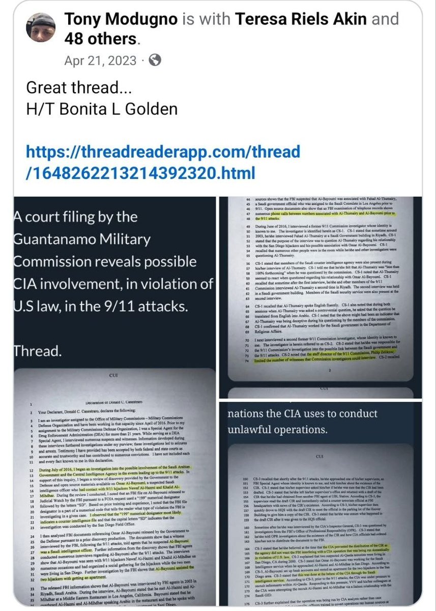 Tifvision's tweet photo. Thank you, @C__Herridge. I sent Congress a letter. Post in pics. Links
👇.
Tony &his bro both appear to've been murdered in #TheCivilianTortureProgram. My Dad &1st husband too. RIP. I was disabled in it.
https://t.co/9EbkWKUP5i
https://t.co/Oxeyc3Y0xi
https://t.co/9WhRogbuXY https://t.co/lOuCBVv9kD