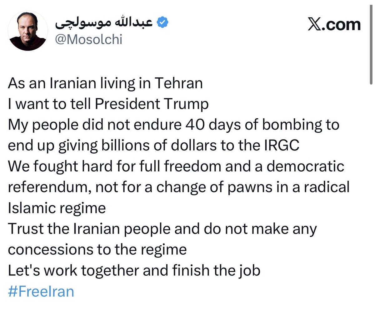 Saeed Ghasseminejad tweet media