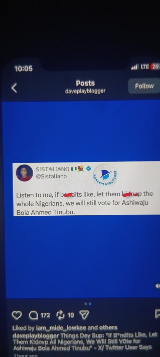 tighaYB's tweet photo. @Sistaliano na your mama ,papa ,brother and sister go de that bush next. Then I'll see where your foolishness go get mouth talk this one https://t.co/lzpzPK5IQ8