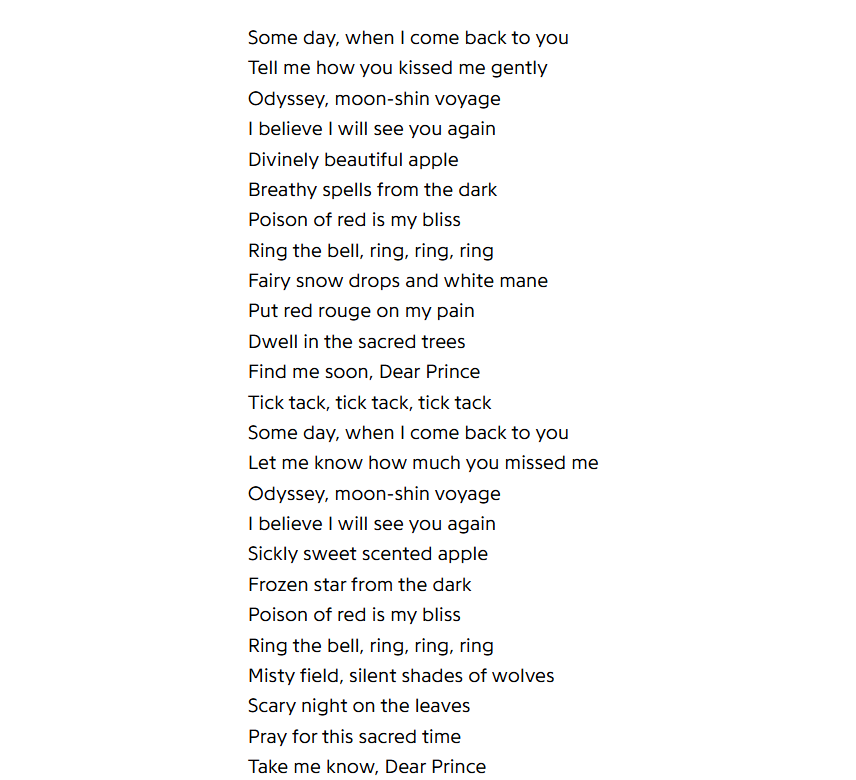 chuusray's tweet photo. song (from the official DA soundtrack) with these lyrics being about THIS scene in dead apple and you're trying to tell me skk are not in love. Sure https://t.co/zm4pYF7kZa
