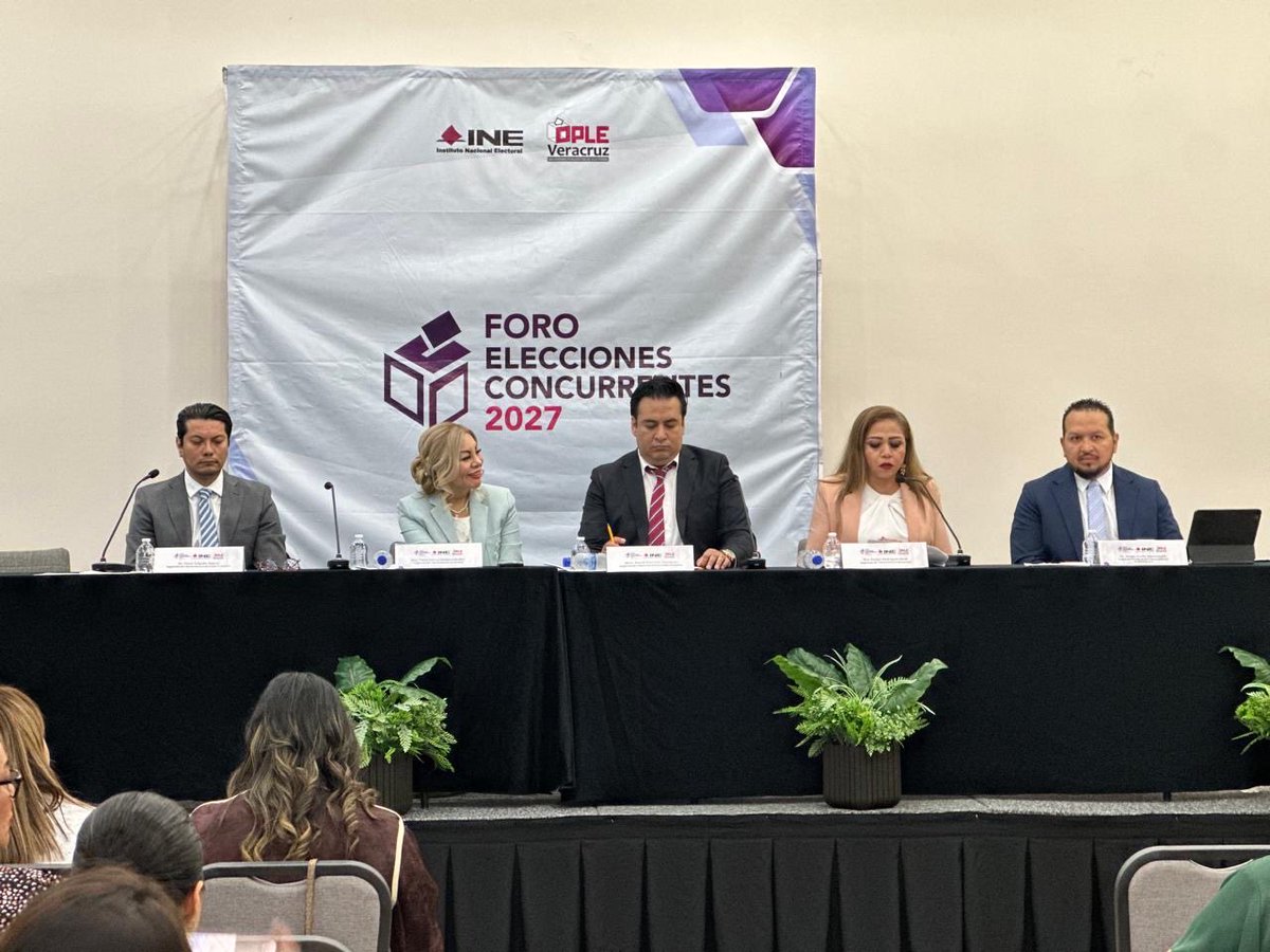 ATERMAC's tweet photo. Magistraturas asociadas a la #ATERM participaron en la Mesa panel: “Criterios jurisdiccionales relevantes en actos previos a la jornada electoral”, como parte del “Elecciones concurrentes 2027: retos del Sistema Nacional Electoral”. 

🧵 1/3 https://t.co/gV3vuPmS9b