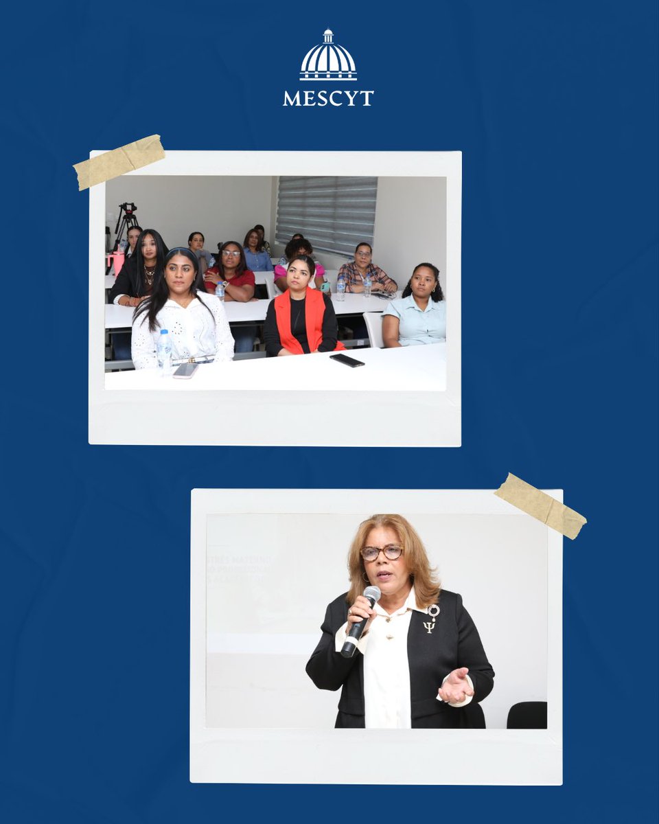 MESCYTRD's tweet photo. La doctora Vicida Fichado compartió herramientas y reflexiones sobre los desafíos que enfrentan las madres trabajadoras y la importancia de entornos laborales más empáticos y humanos. https://t.co/ygOLtsqfQF