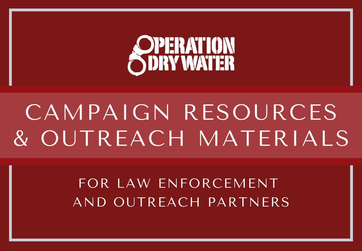 NASBLA's tweet photo. The 2026 @OpDryWater press kits, campaign resources and outreach materials are available for distribution!

🔗 https://t.co/HKA0QsR33t https://t.co/G77uK3Hhnz