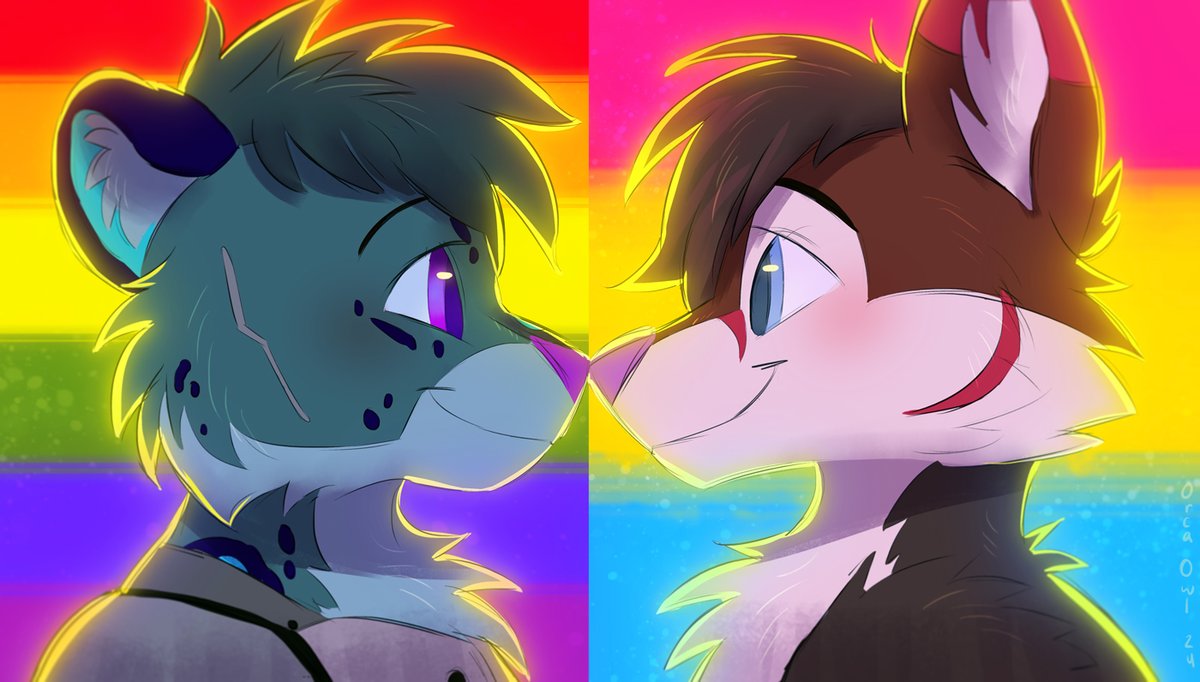 orcaowlart's tweet photo. 🏳️‍🌈 OPEN for Pride Speedpaints! 🏳️‍🌈

$75 each!
+$55 per extra character

Pick 1-2 flags, 1 week turn-around! DM me here or on telegram/discord @ orcaowl if you'd like one! https://t.co/nlglT7pVki