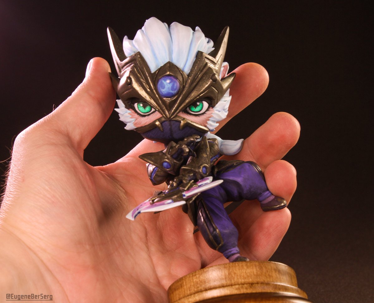 EugeneBerSerg's tweet photo. 🔮⚡Supreme Cells Kennen ⚡🔮
Polymer clay figure, comission for pentrep (FA)
#LeagueOfLegendsFanArt #kennen https://t.co/sWclIyYRGq