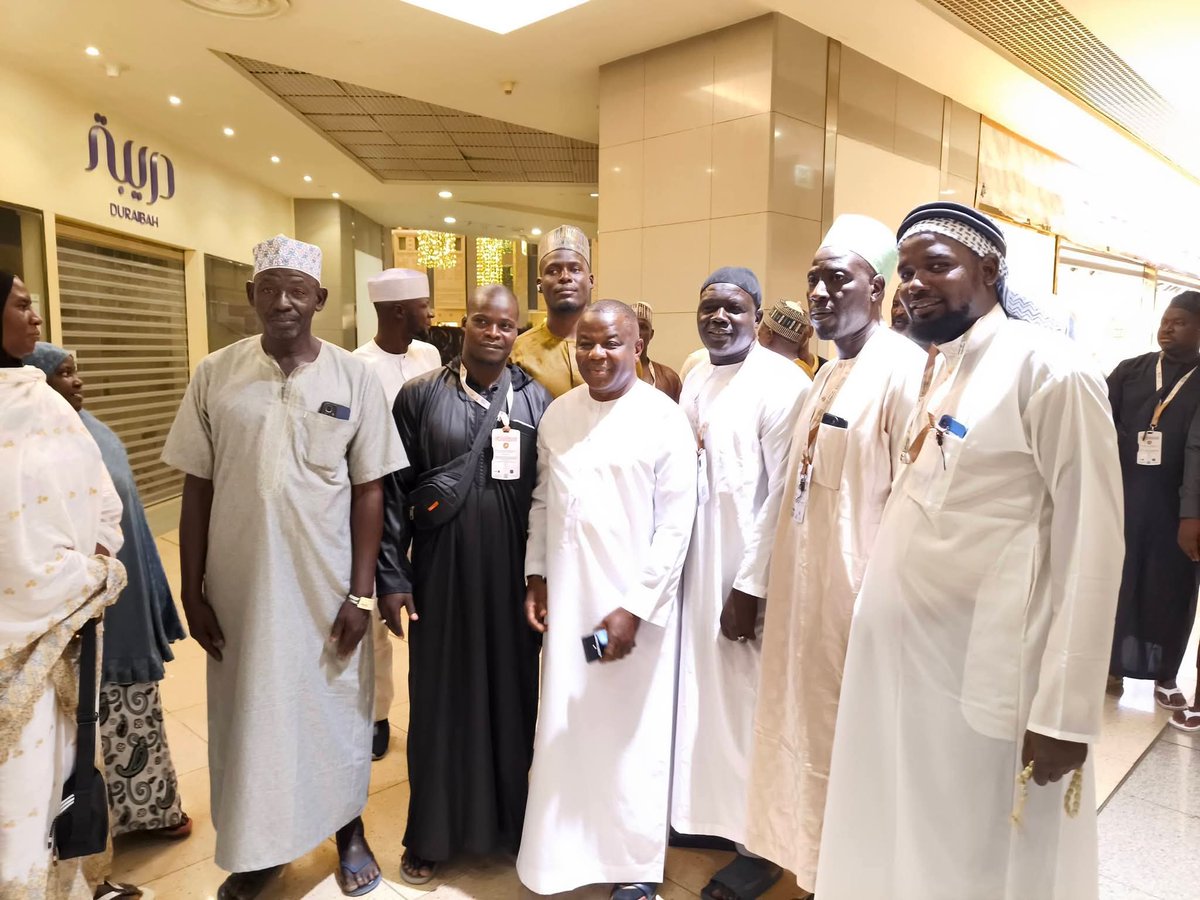 honbetara1's tweet photo. Earlier today, I had the pleasure of receiving some of my comrades and constituents currently in Makkah, whom I sponsored to the Holy City for this year's Hajj pilgrimage. They paid me a courtesy and appreciation visit, expressing their gratitude and goodwill.

I am sincerely humbled by their kind gesture and pray that Allah accepts our prayers and acts of worship, grants us a successful Hajj, and return home safely. - MBA.