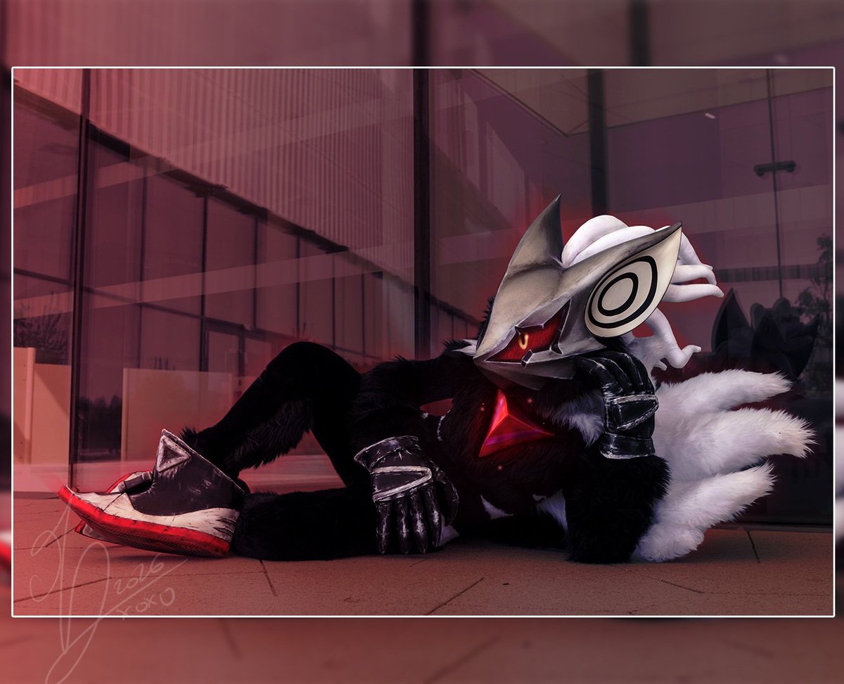 RabbidEdge's tweet photo. Infinite-The Jackal🐺🔻
When the world finally understands true power…
there won’t be a hero left standing to stop it.
Remember my name when everything falls apart.
Infinite.♾️
📷 Taken by @theartofmadamedeath
 #cosplayphotoshoot
#infinitethejackalcosplay #fursuit https://t.co/vXNamISrCI