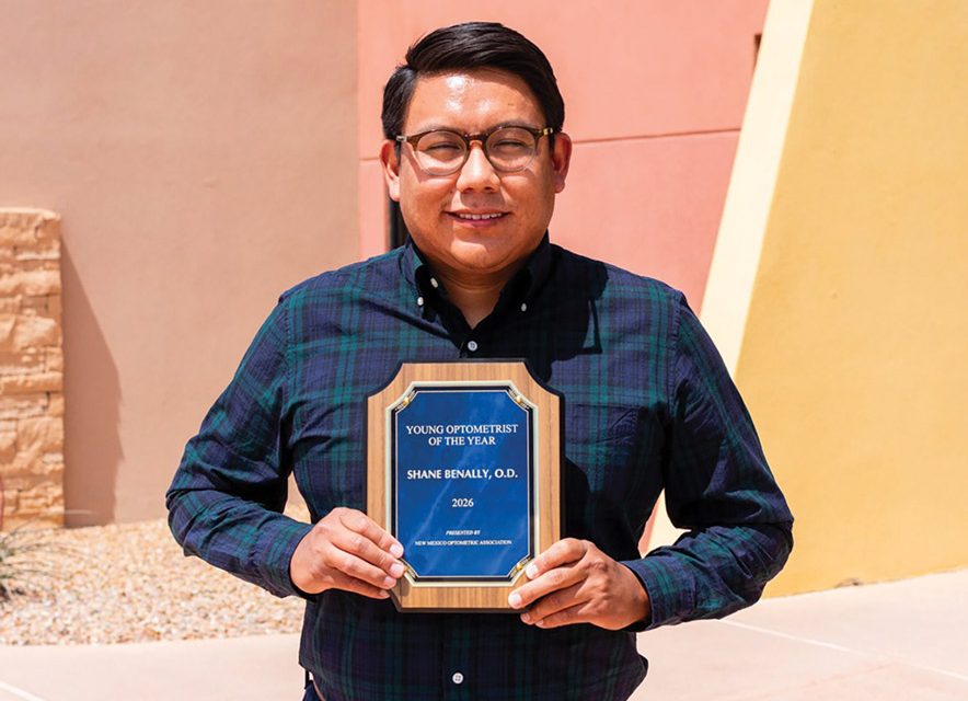 AlbAcademy's tweet photo. 👀Congratulations to 2009 Academy grad Shane Benally, New Mexico's Young Optometrist of the Year!  👏 🎉 Learn more at the link in comments. 

#AlbuquerqueAcademy #AcademyAlumni #NewMexicoProud

https://t.co/WbrXk7koLT https://t.co/lK9qZVLpdy