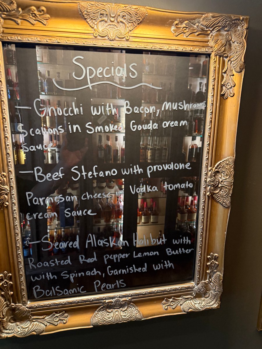 DavidHallJazz's tweet photo. Tonight's specials at Giuseppe's https://t.co/i23XpQ38gj